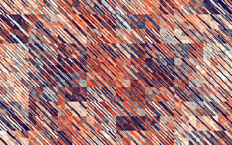 Abstract Pattern — Red