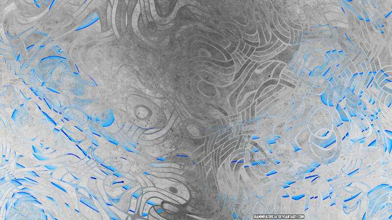 Abstract Pattern with Blue Lines