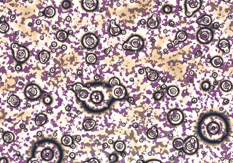 abstract pattern with circles
