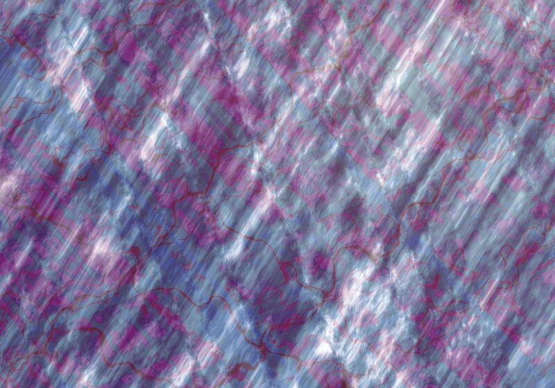 Abstract Pattern with Lines — Purple