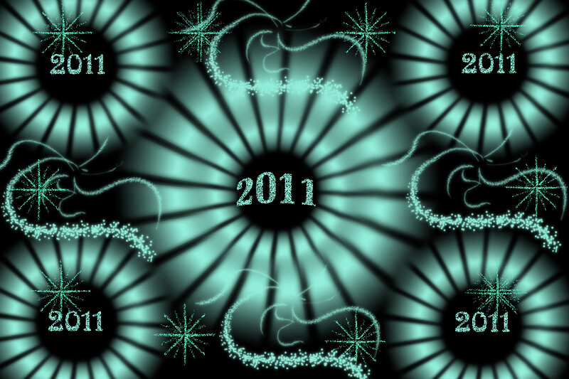 Abstract Pattern with Numbers
