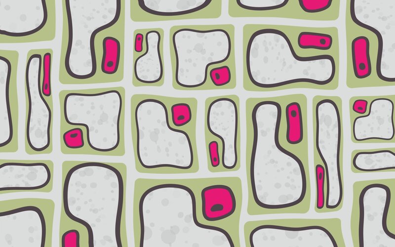 abstract pattern with organic shapes