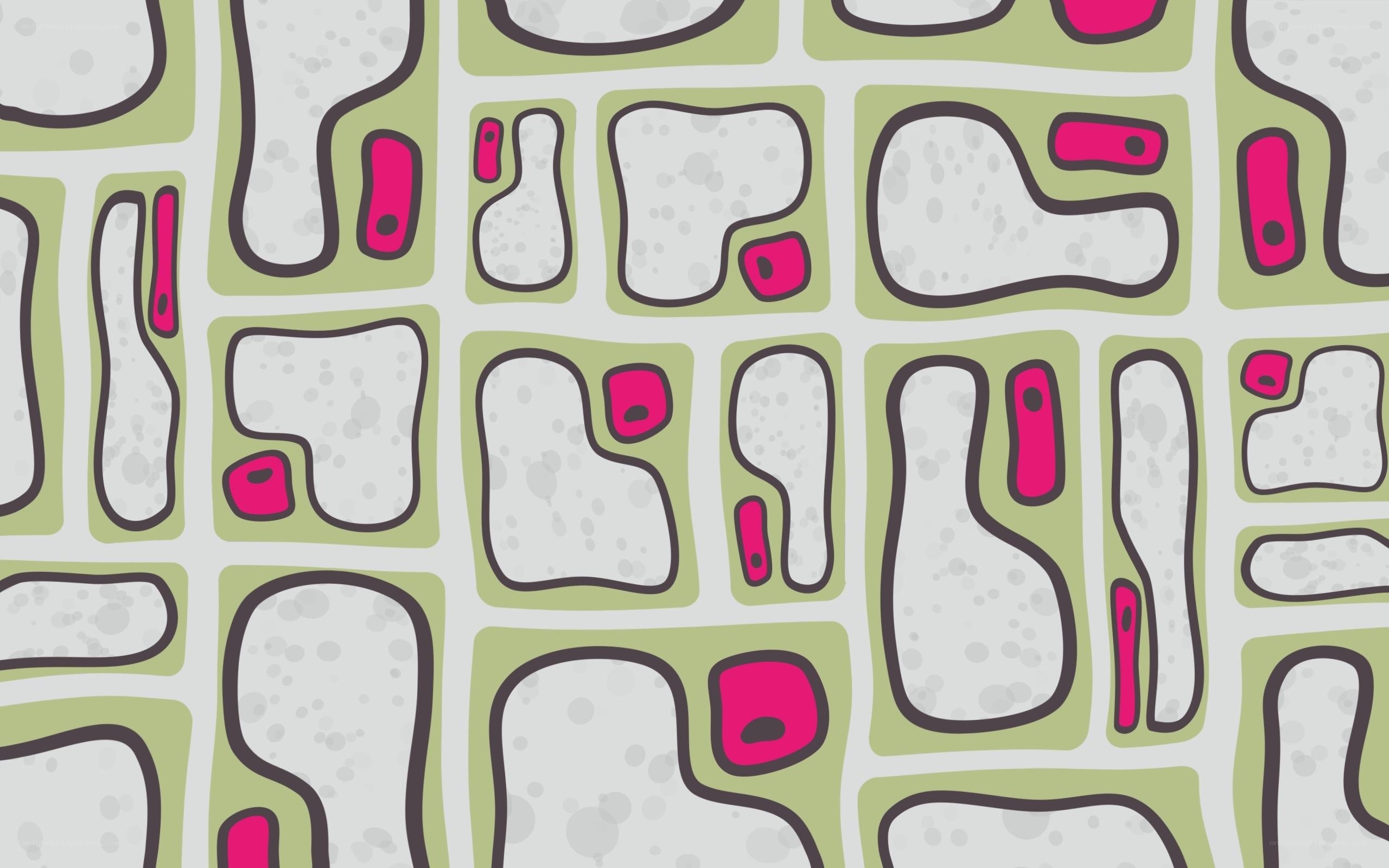 abstract pattern with organic shapes