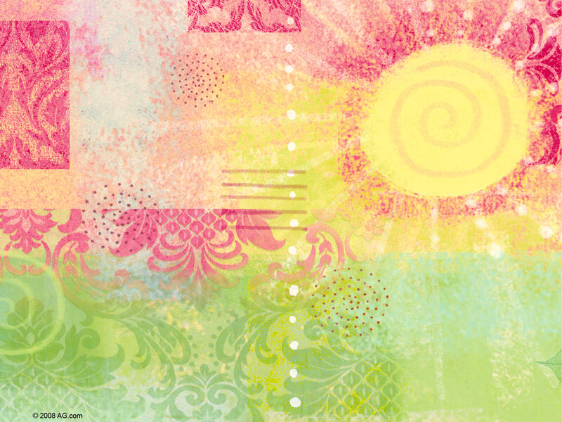 Abstract Pattern with Sun
