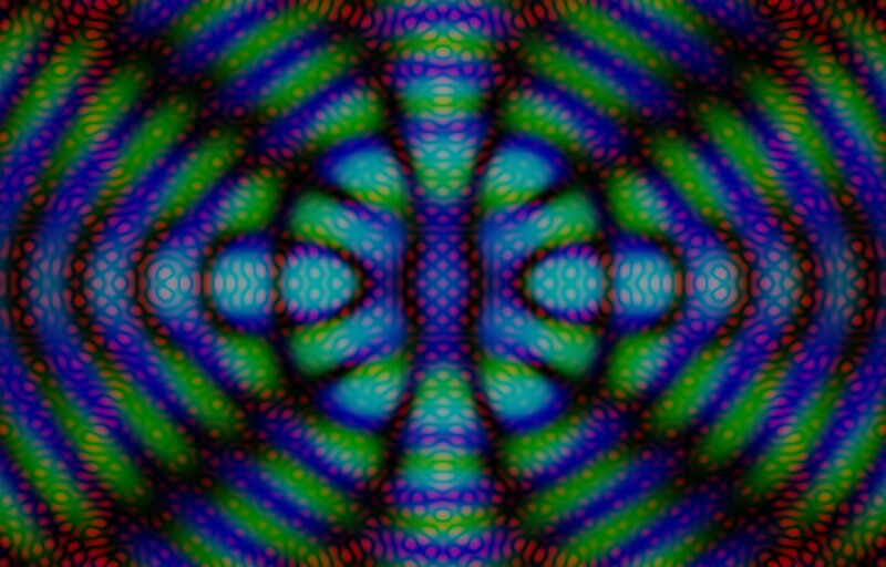 Abstract Pattern with Waves