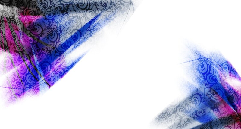 Abstract Patterned Design — Blue