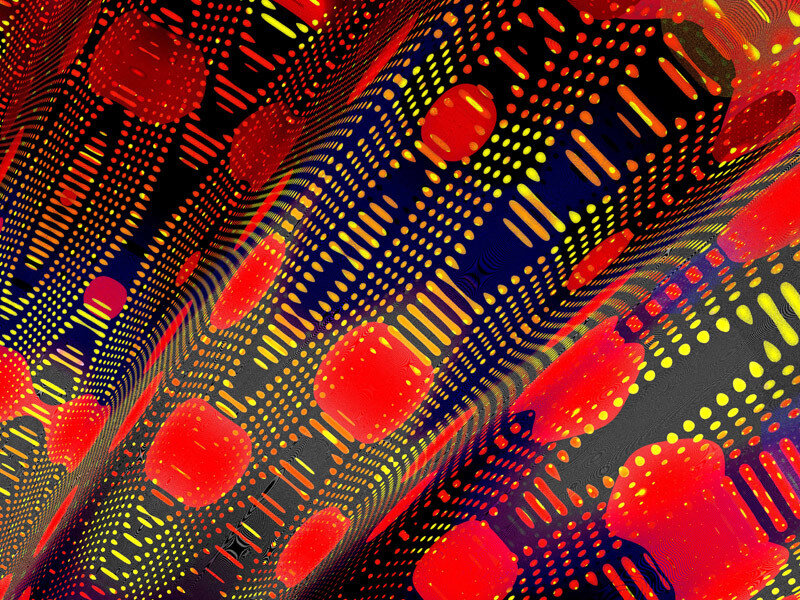 Abstract Patterned Fabric
