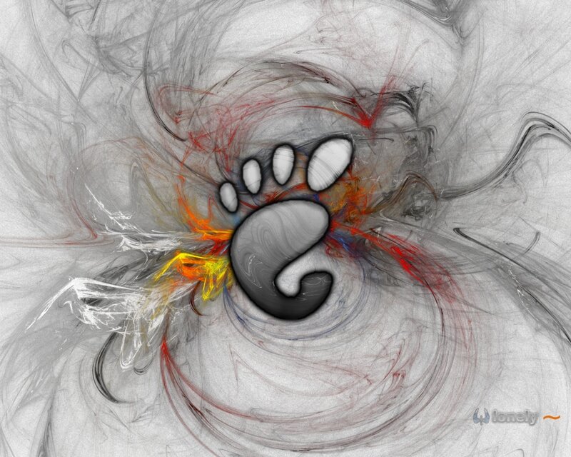 abstract paw print artwork