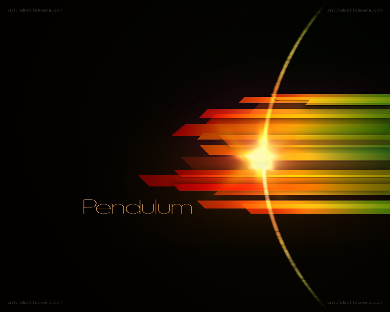 Abstract pendulum motion