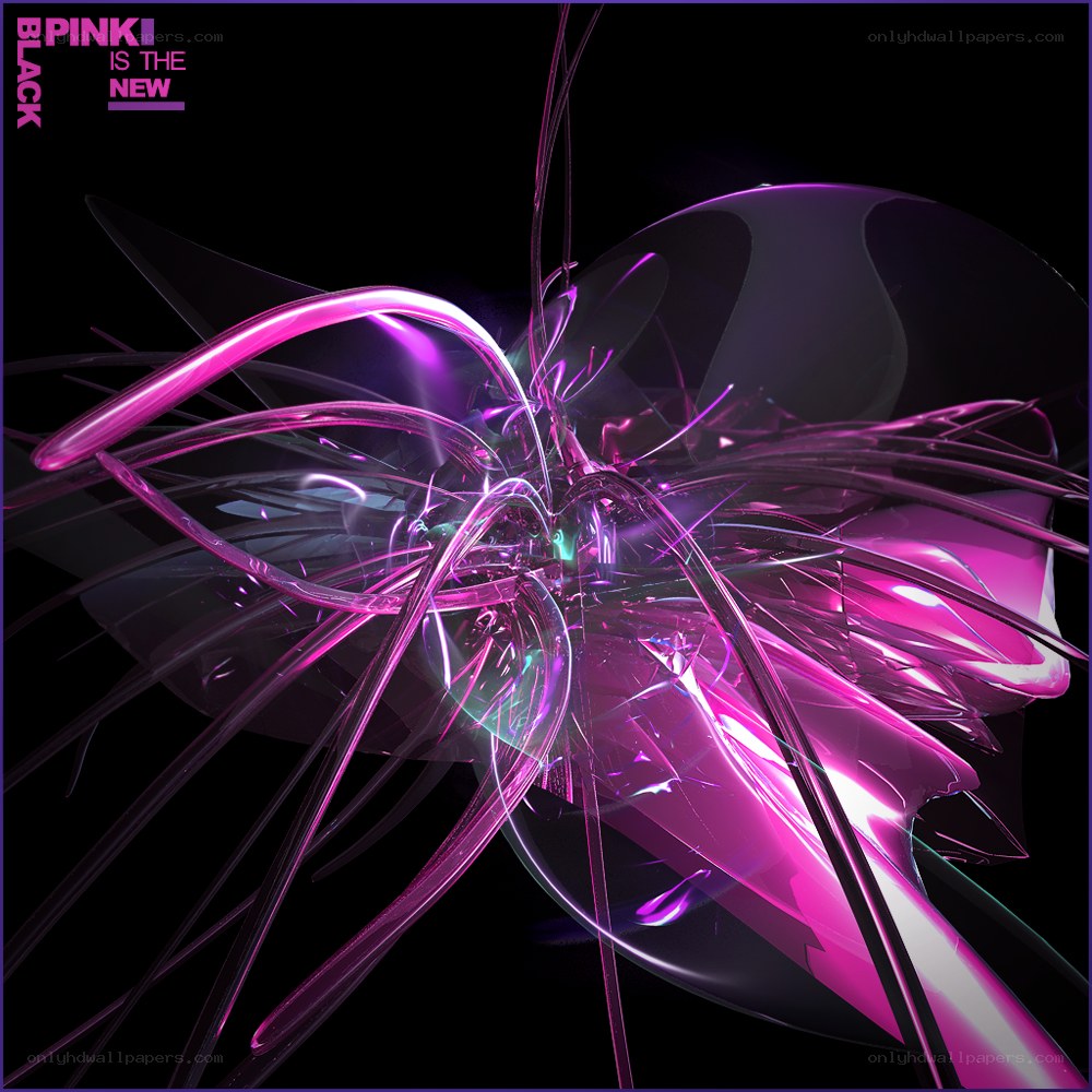 abstract pink and purple design