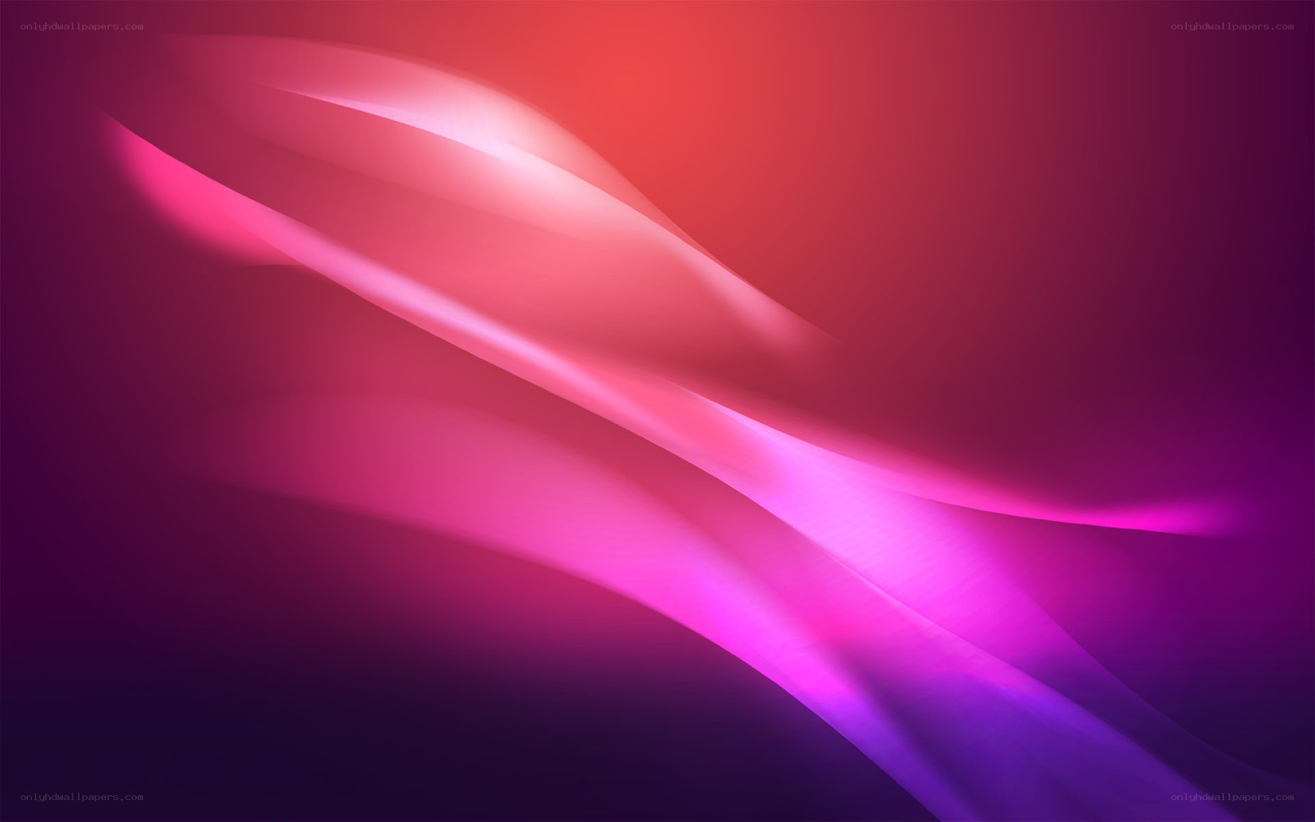 abstract pink and purple waves