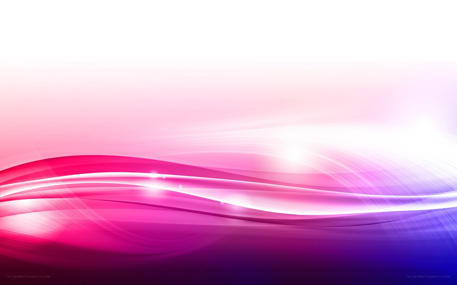 Abstract pink and purple waves