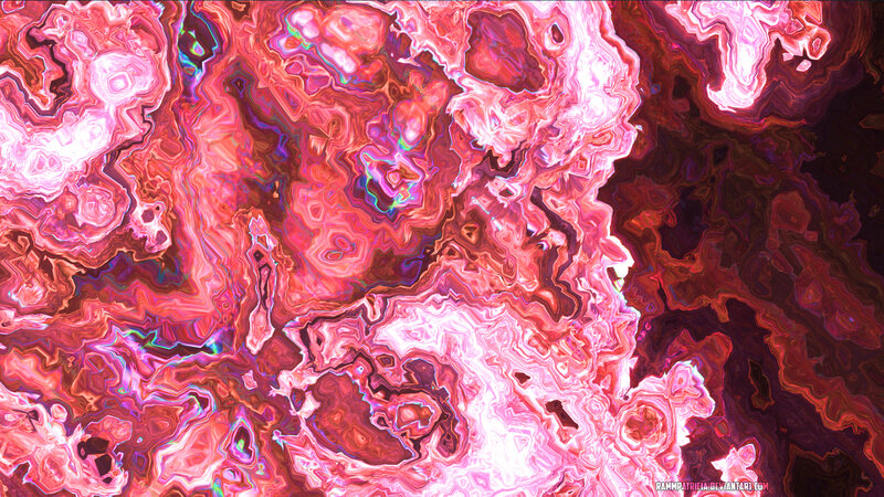 Abstract Pink and Red Swirls — Vibrant