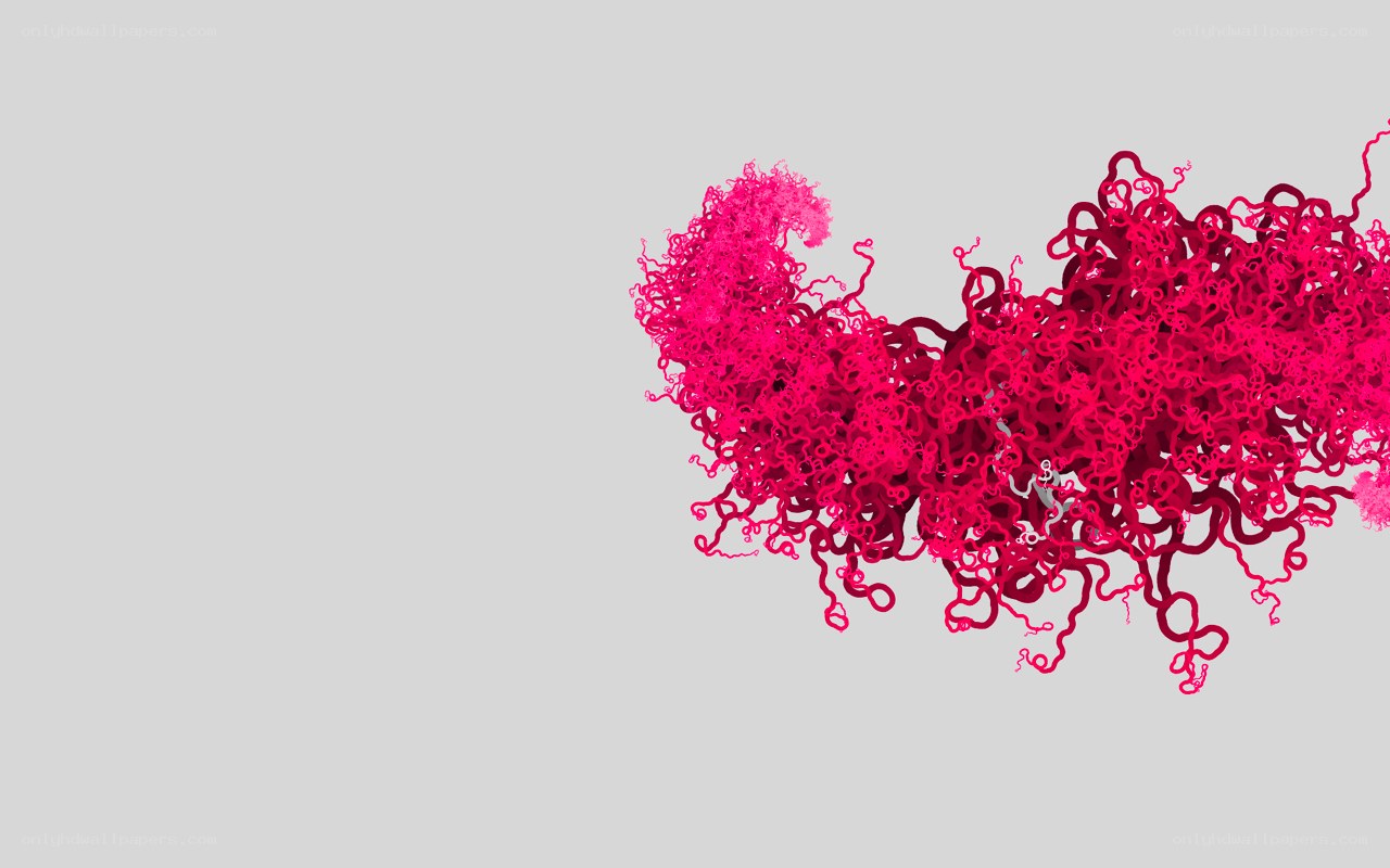 abstract pink and red swirls