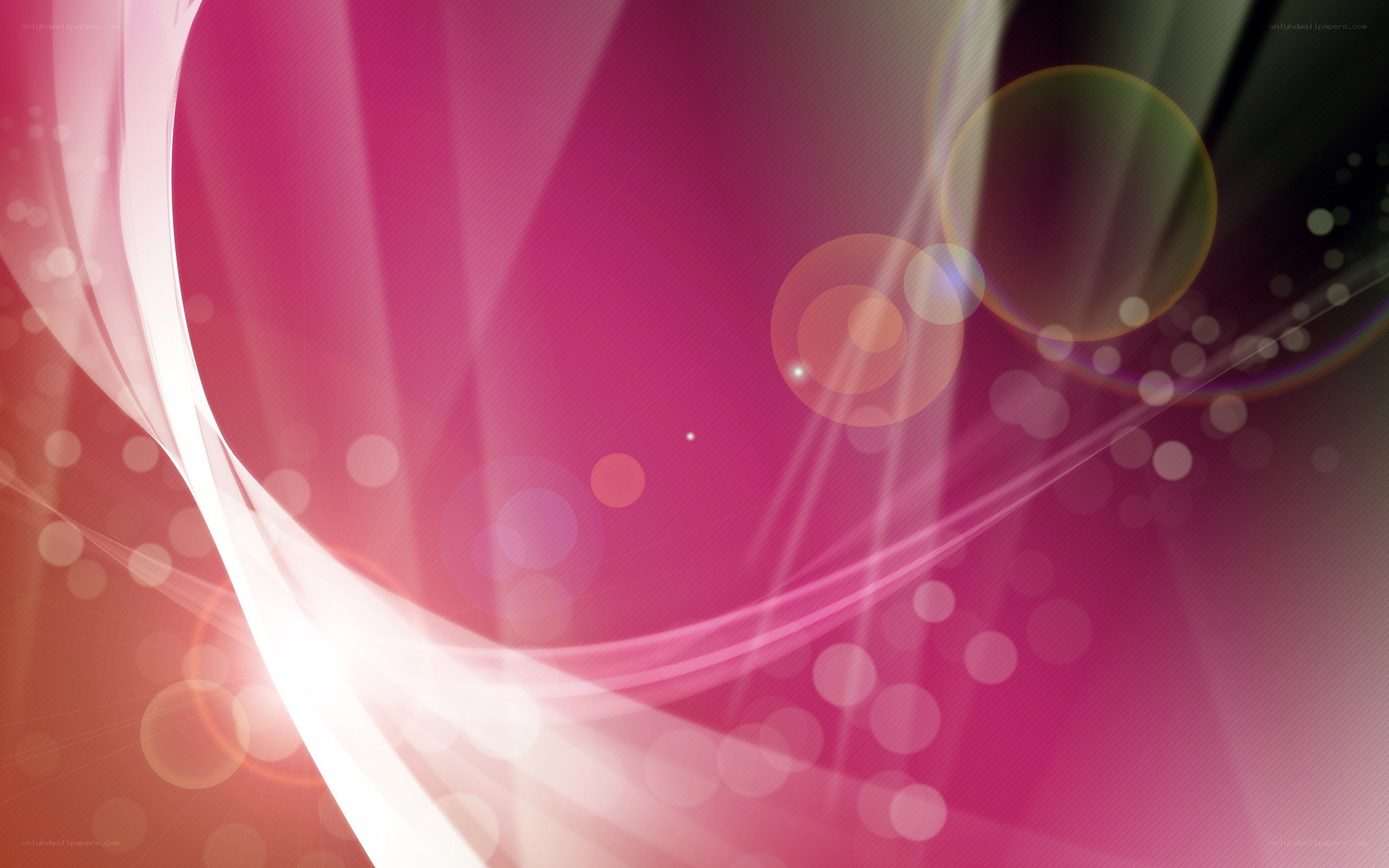 abstract pink and white design
