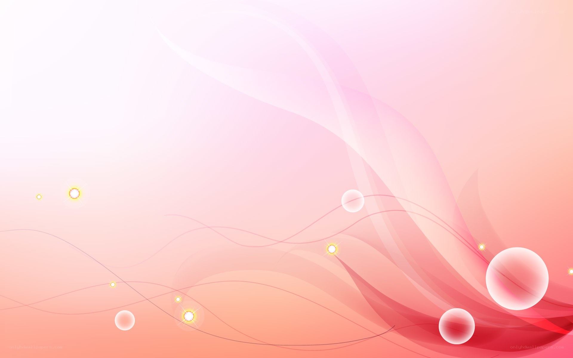 abstract pink and white design