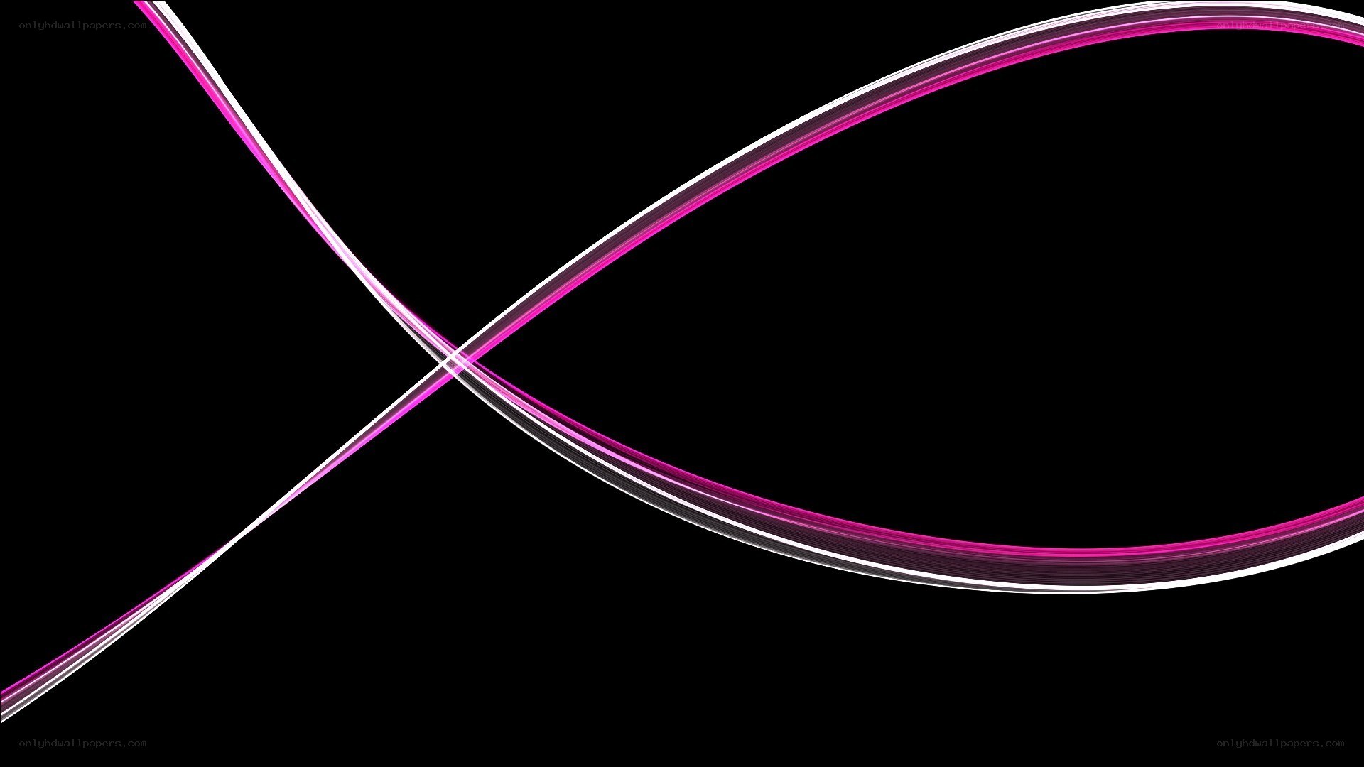 abstract pink and white lines