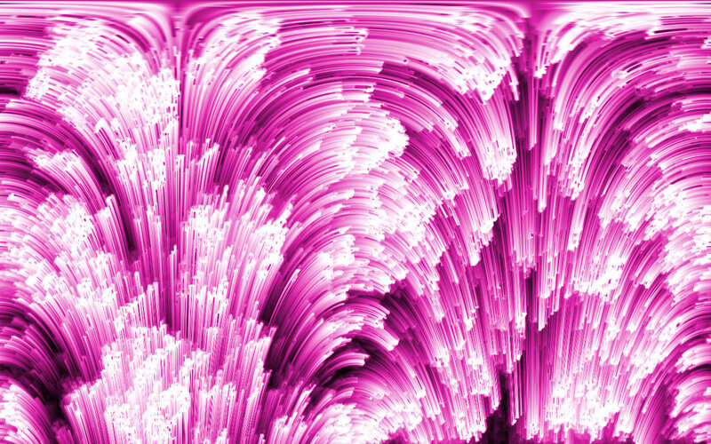 Abstract pink and white wave pattern