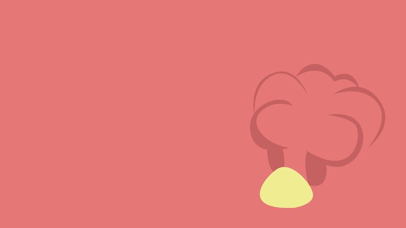 abstract pink background with yellow shape