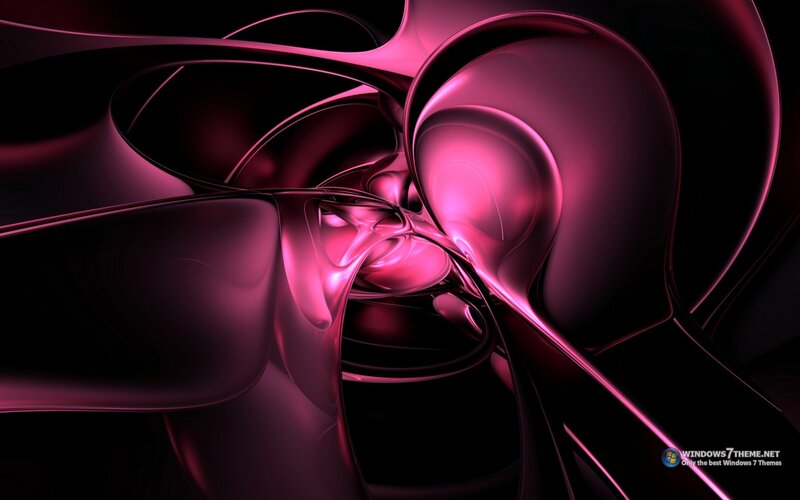 abstract pink fluid design
