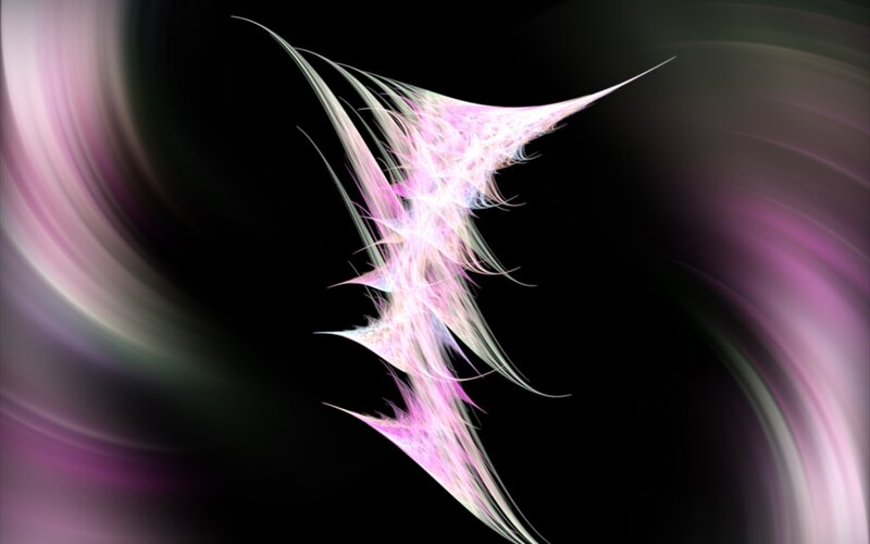 abstract pink fractal design
