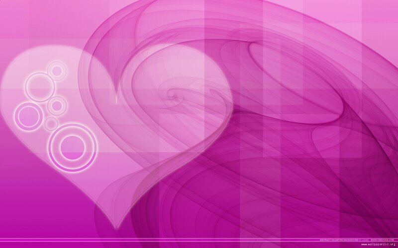 abstract pink heart design
