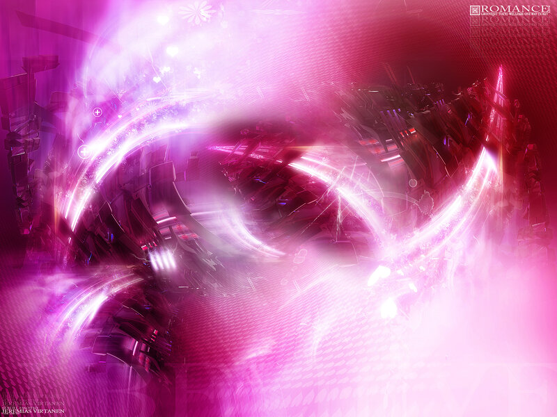 abstract pink light swirl