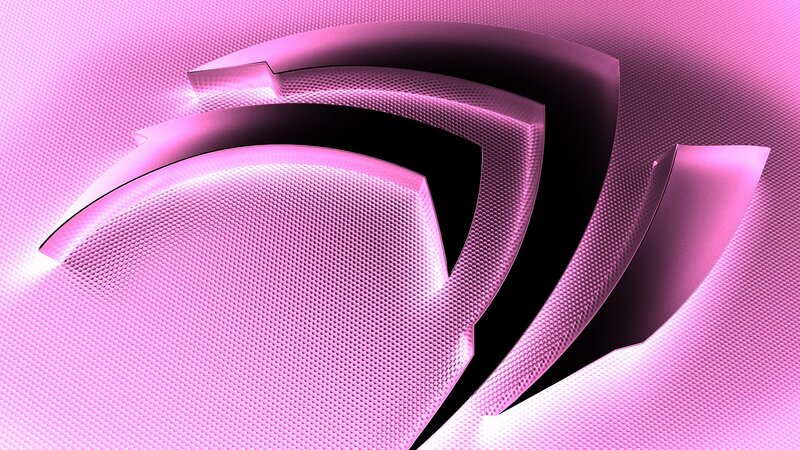 abstract pink logo design