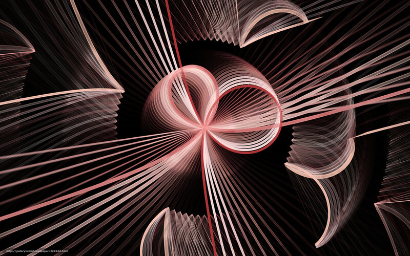 Abstract pink spiral design