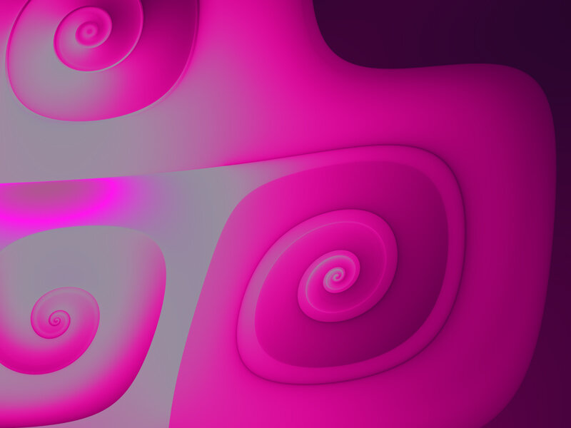 abstract pink spiral patterns