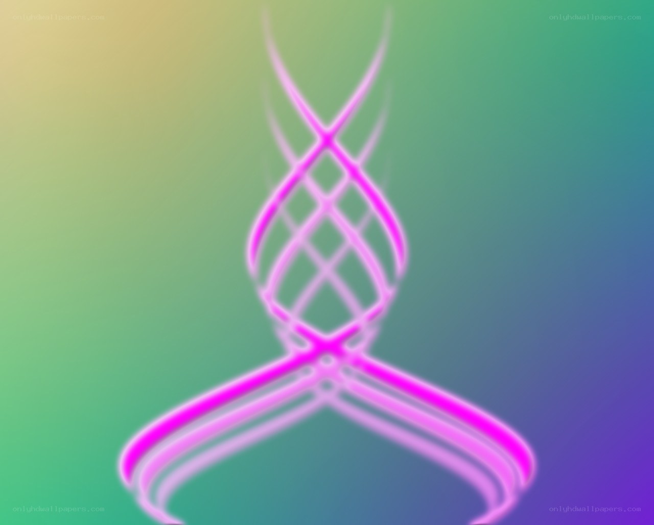 abstract pink swirl design