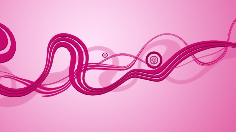 Abstract Pink Swirls — Calm
