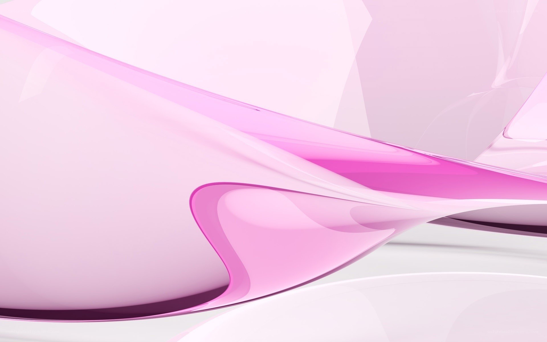 abstract pink wave design