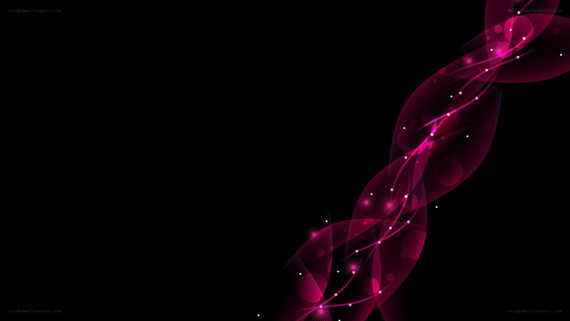 abstract pink wave design