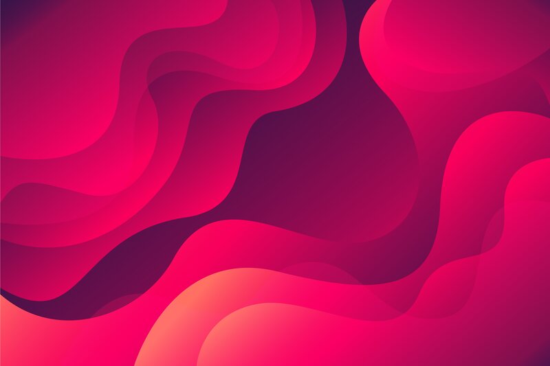 Abstract Pink Waves — Dynamic
