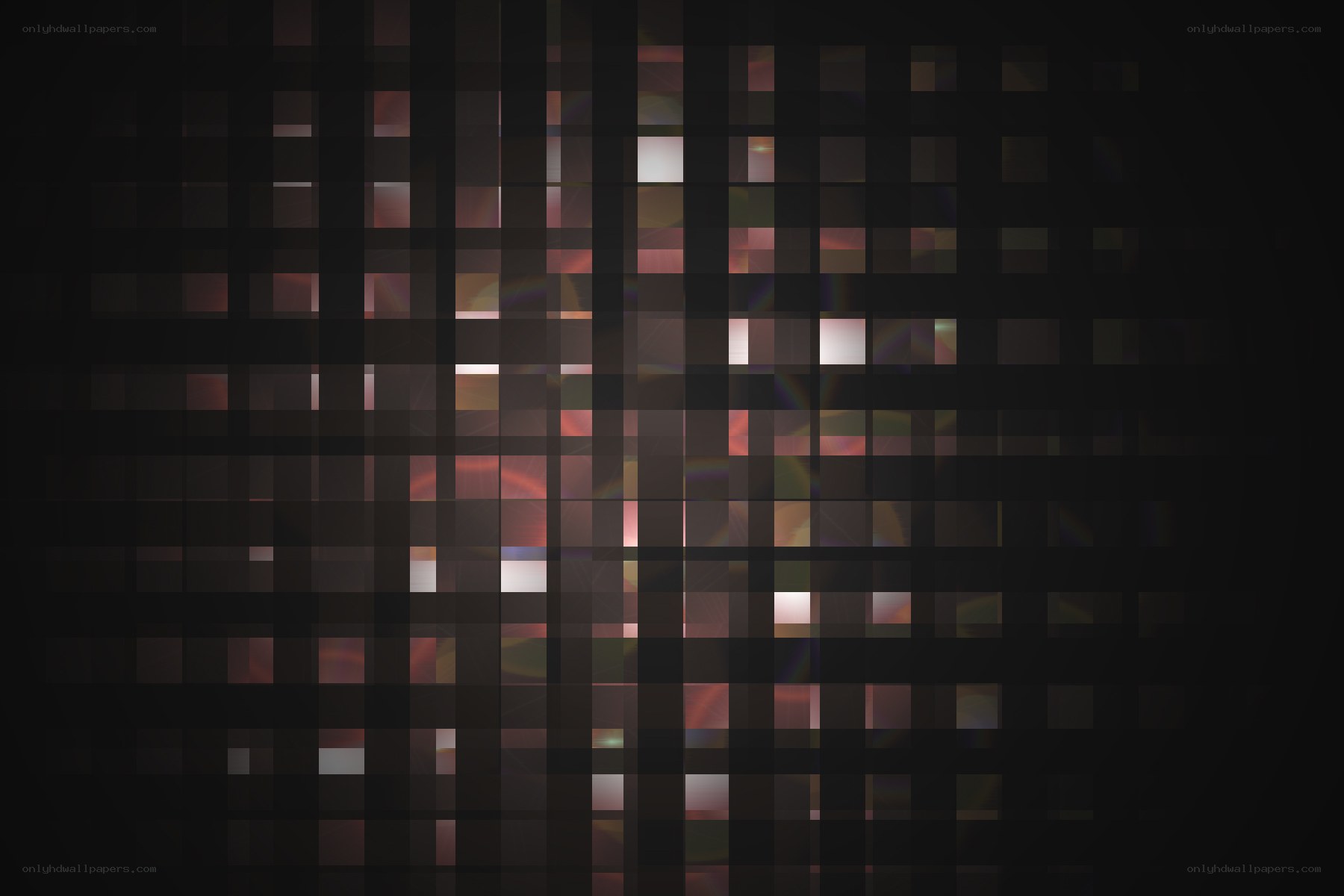 abstract pixel grid pattern