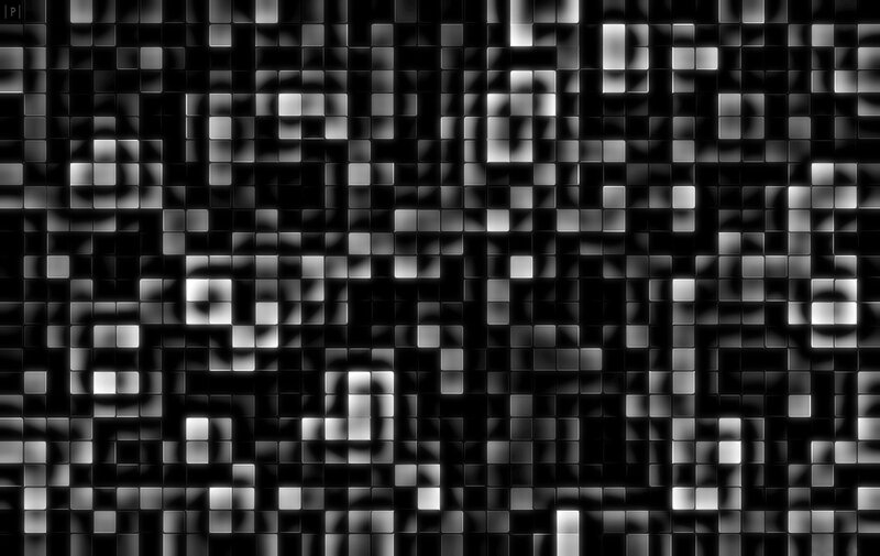 abstract pixel grid pattern