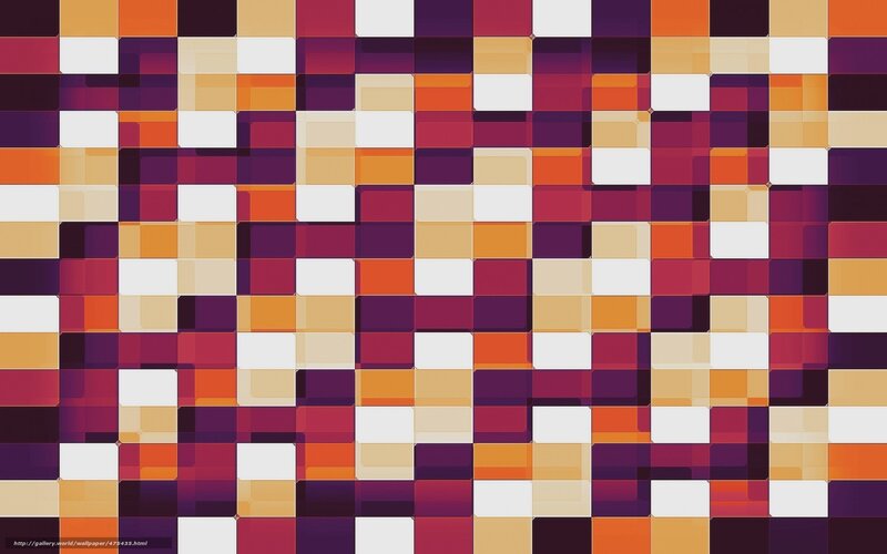 Abstract Pixel Grid — Purple