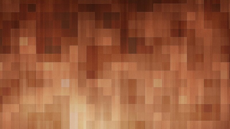 Abstract Pixelated Pattern — Brown