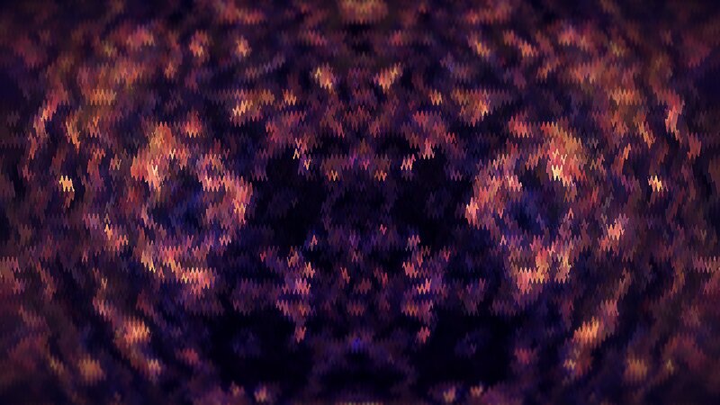 Abstract Pixelated Pattern — Purple