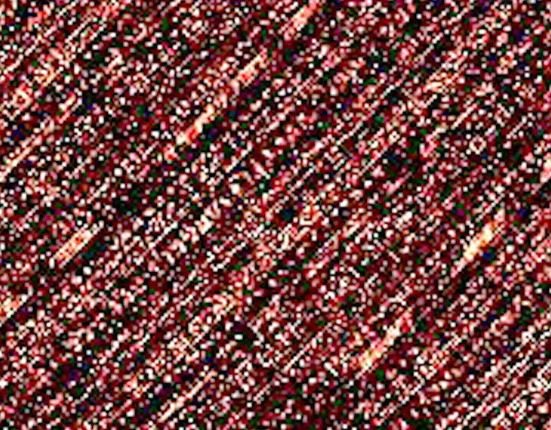 Abstract Pixelated Pattern — Red