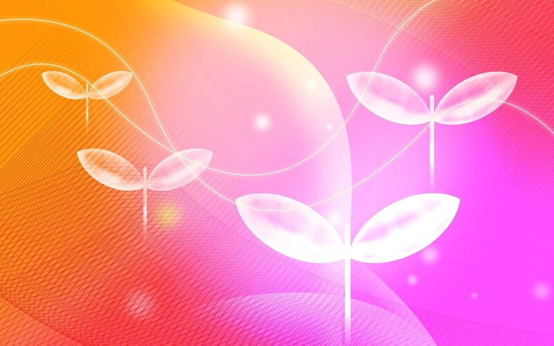 Abstract Plant Sprouts