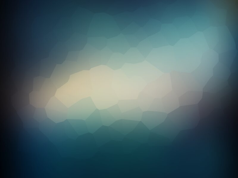 Abstract Polygonal Pattern — Blue