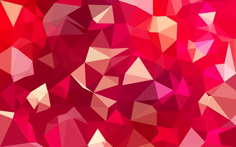 Abstract Polygonal Pattern — Red, Dynamic