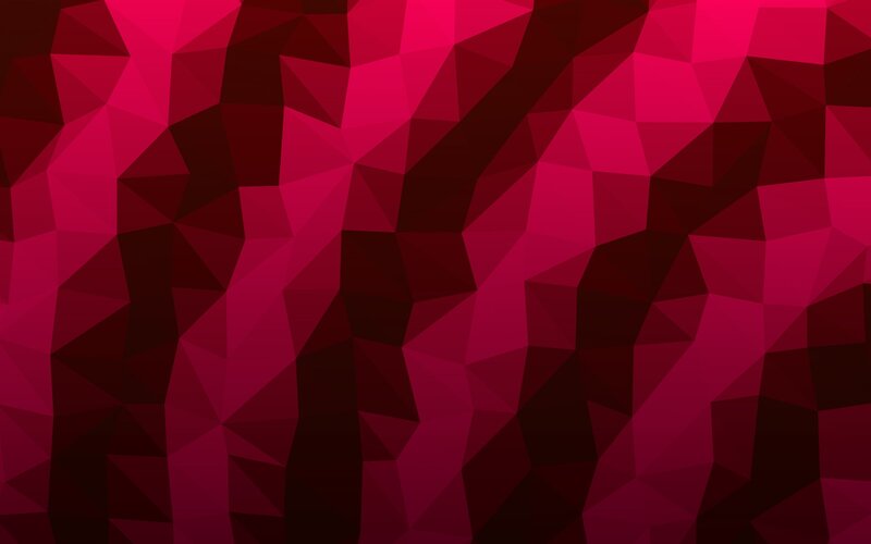 Abstract Polygonal Pattern — Red