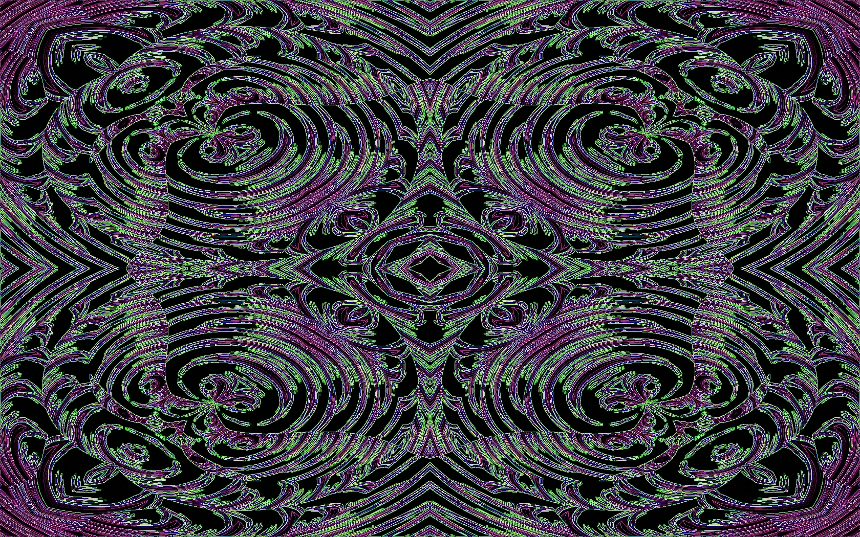 Abstract psychedelic pattern
