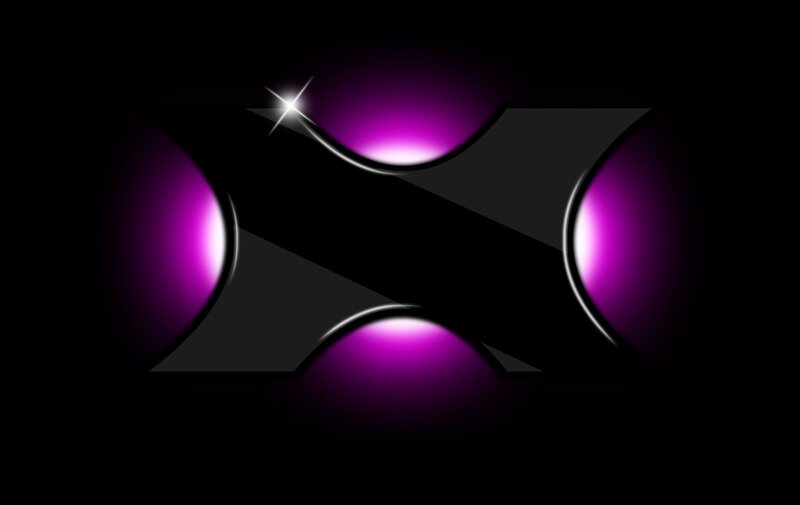 abstract purple and black design