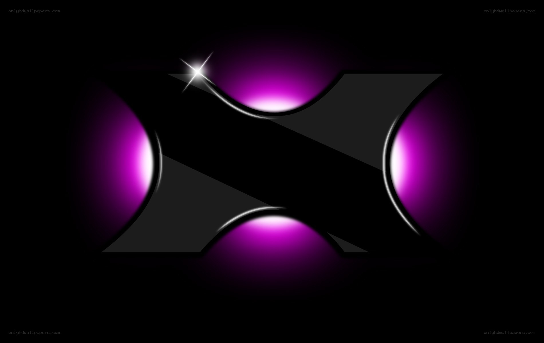 abstract purple and black design