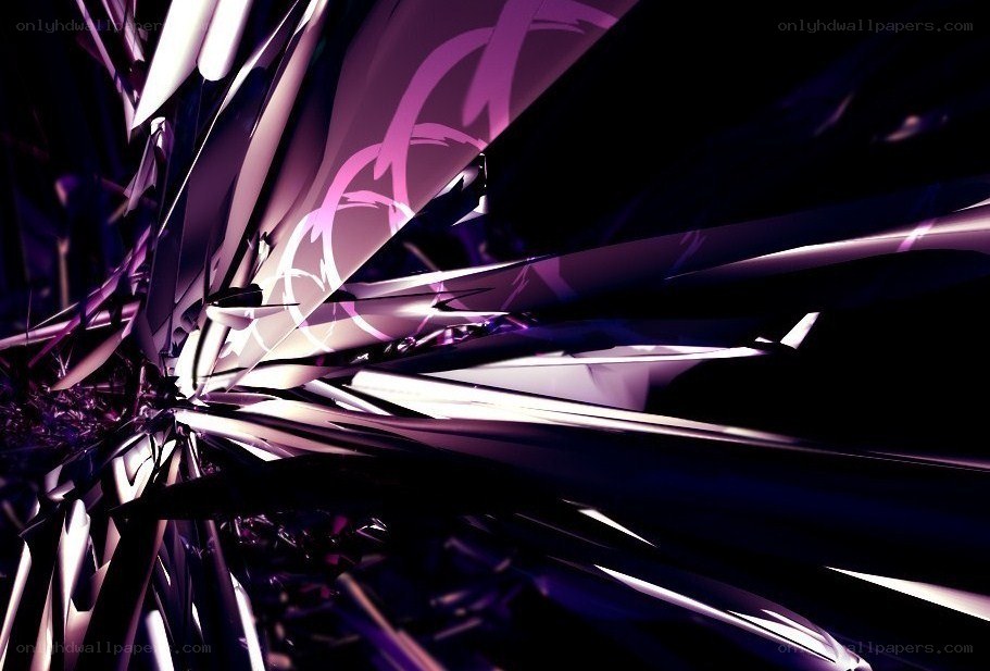 abstract purple and black design
