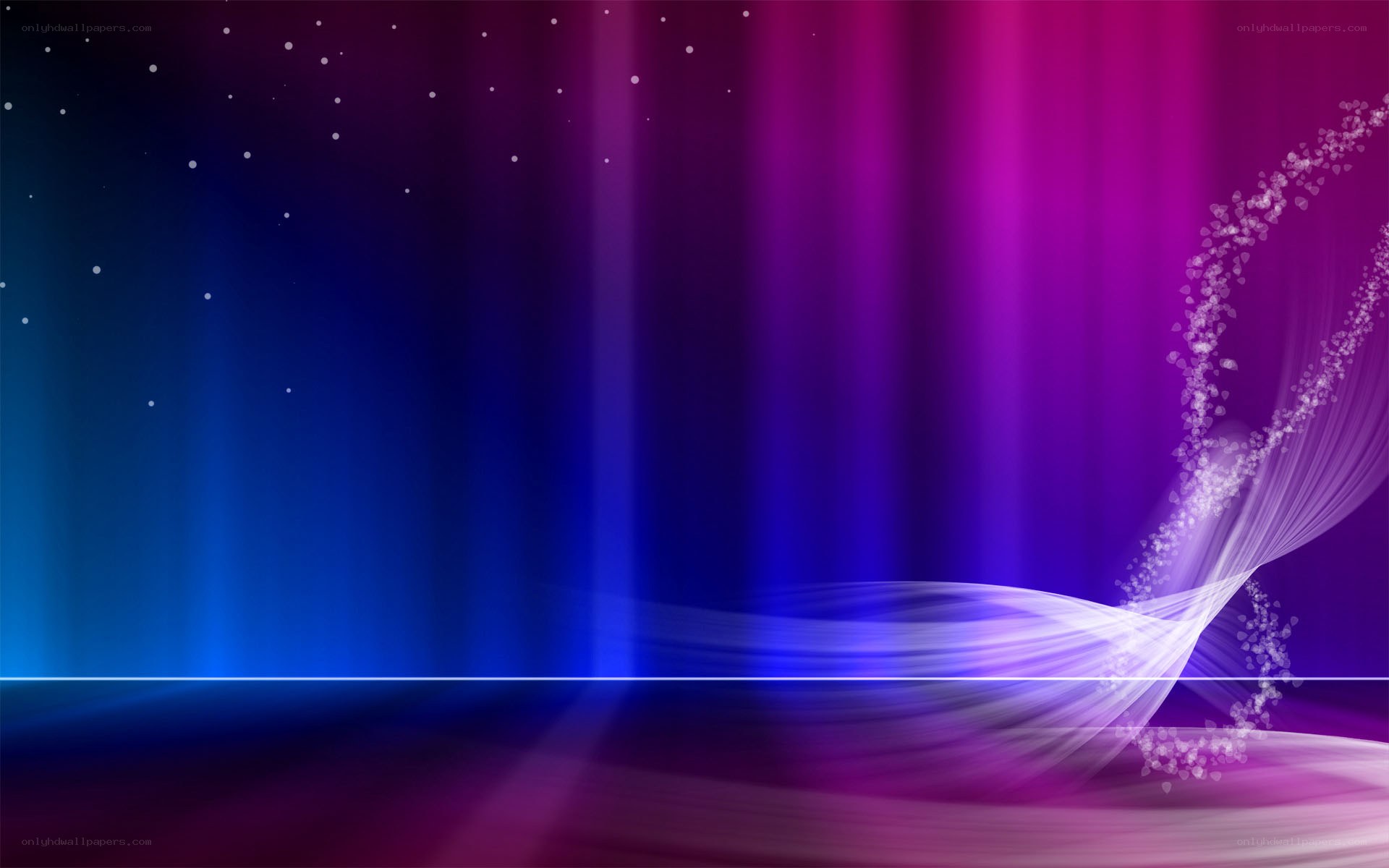 Abstract purple and blue background